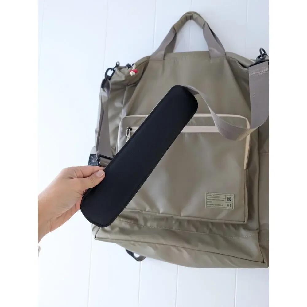 HEX Khaki/Tan Oversized Surf Suitcase Crossbody Bag/Backpack